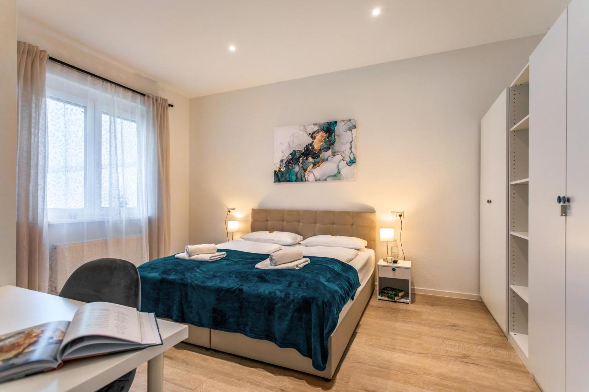 Rosenberg-Suites - Zentral, Stellplatz, Grosse Terasse, Business & Privat Heilbronn Esterno foto