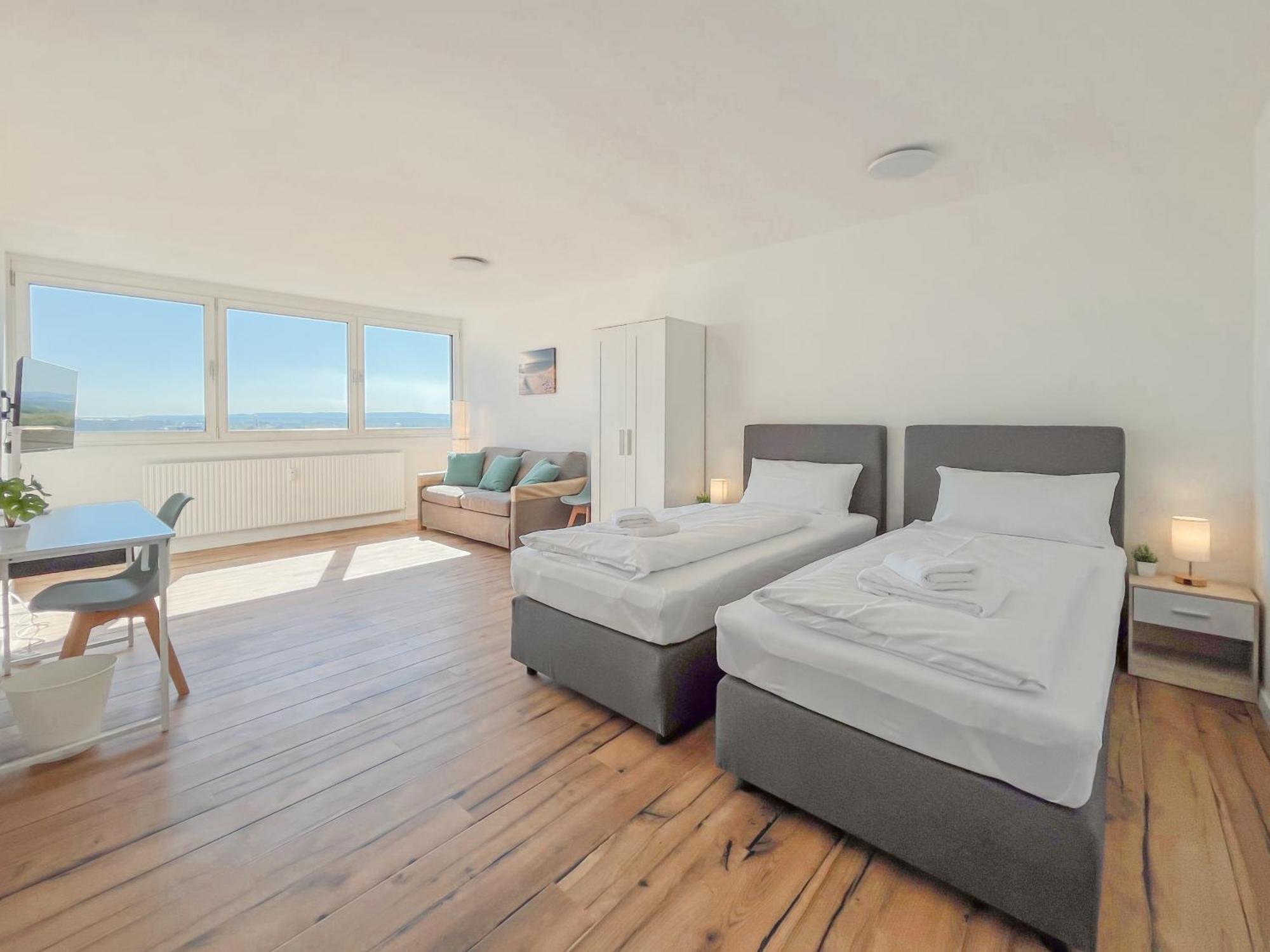 Rosenberg-Suites - Zentral, Stellplatz, Grosse Terasse, Business & Privat Heilbronn Esterno foto