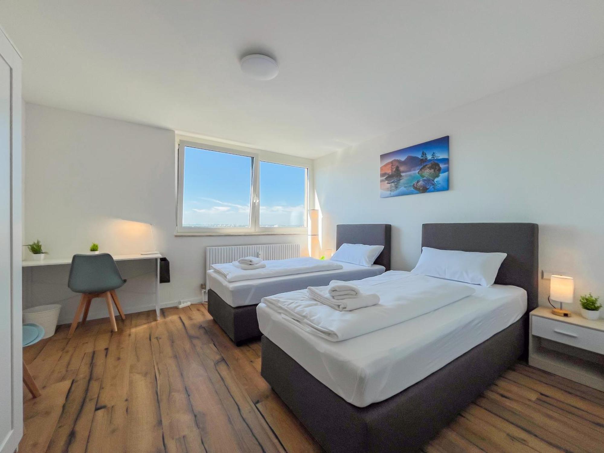 Rosenberg-Suites - Zentral, Stellplatz, Grosse Terasse, Business & Privat Heilbronn Esterno foto