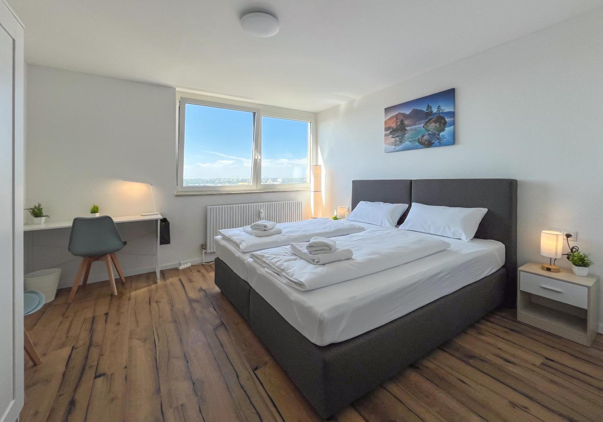 Rosenberg-Suites - Zentral, Stellplatz, Grosse Terasse, Business & Privat Heilbronn Esterno foto